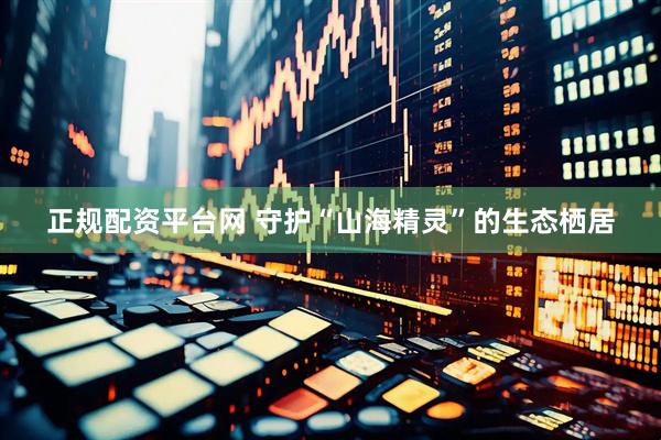 正规配资平台网 守护“山海精灵”的生态栖居